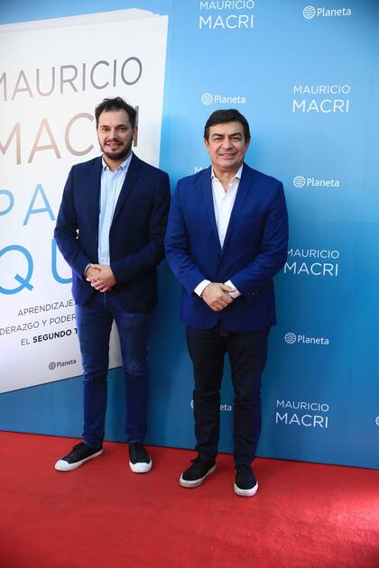 Los diputados Álvaro Martínez y Omar De Marchi.