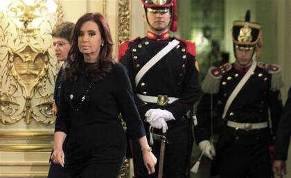 Cristina Kirchner recibió al presidente del Líbano y no habló del conflicto