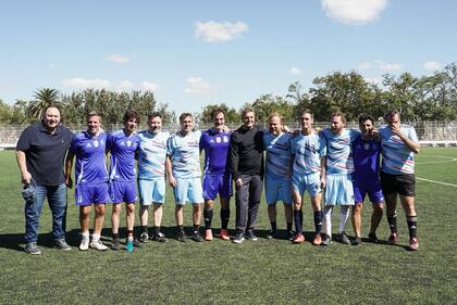 Los dirigentes peronistas que jugaron al fútbol en San Vicente, con Sergio Massa como invitado