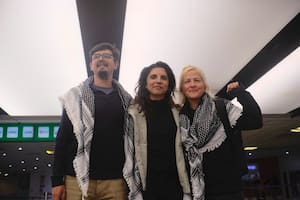 Llegaron a la Argentina los activistas de izquierda que iban en la flotilla Global Sumud y fueron detenidos por Israel