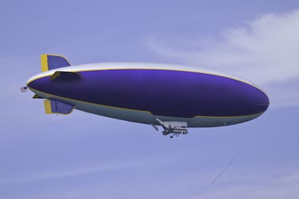 Los dirigibles actuales se usan, sobre todo, con fines publicitarios