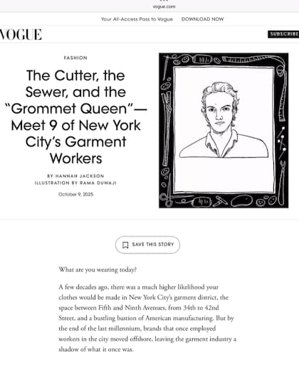 Los diseños de Duwaji han sido utilizados en medios como Vogue