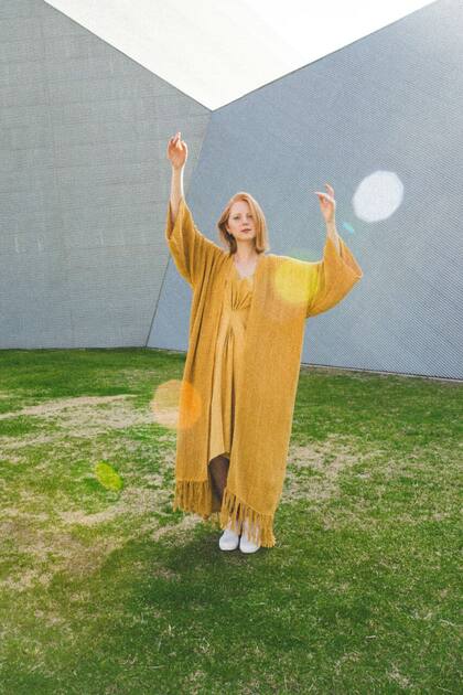 Los diseños de Noelia se confeccionan con fibras y tintes naturales