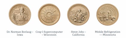 Los diseños del Programa de Innovación 2026 de la Casa de la Moneda de EE.UU. (usmint.gov)