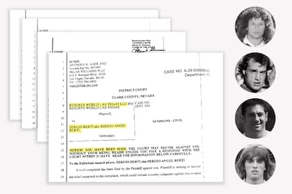 Los documentos que reflejan la causa en curso