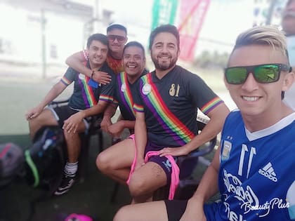 Los Dogos apuesta al alto rendimiento futbolístico en busca de títulos internacionales (Gentileza: Claudio Blanco)