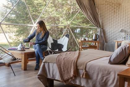 Los domos de Llanos del Castor están muy bien equipados.