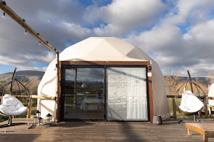 Los domos Puente Blanco son una muy buena propuesta en Sierra de la Ventana.