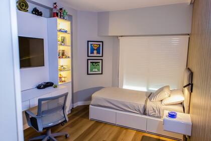 Los dormitorios que eran de los hijos, suelen transformarse en nuevos espacios