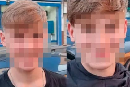 Los dos adolescentes aparecieron en una casa abandonada en un descampado.