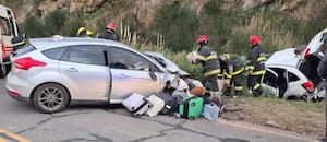 Cuatro muertos y tres heridos por un choque entre dos autos cerca de Sierra de la Ventana