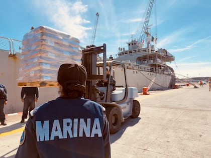 Los dos buques enviados pertenecen a las Fuerzas Armadas de México