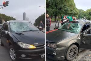 "Quedate ahí porque te mato": el video de un joven borracho que generó un choque múltiple con su auto de lujo - Image 3