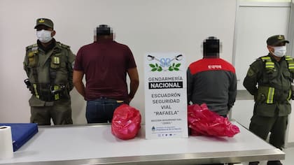 Los dos ciudadanos bolivianos detenidos con cocaína dentro de su cuerpo