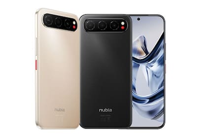 Los dos colores del Nubia Air, que tiene un grosor cercano a los 6 mm