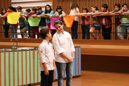 Los dos finalistas de esta primera edición de MasterChef Junior