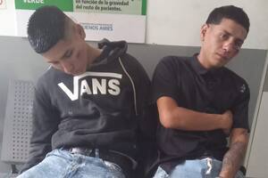Los dos jóvenes fueron detenidos