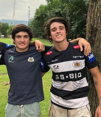 Los dos jóvenes jugaban juntos en el Tala Rugby Club.