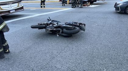 Los dos ocupantes de la motociclista fueron derivados al Hospital Rivadavia