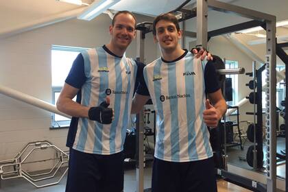 Los dos opuestos en una buena convivencia durante la gira