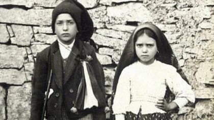 Los dos pastorcitos de Fátima, Jacinta y Francisco Marto