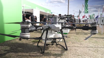 Los drones agrícolas fueron los protagonistas de la edición 20° de Expoagro.
