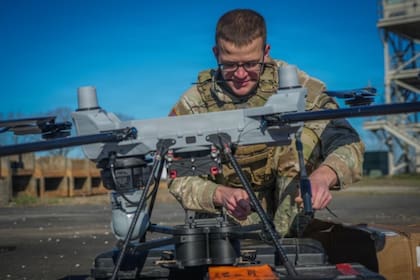 Los drones se utilizan para inteligencia, vigilancia y reconocimiento