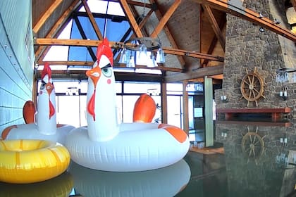 Los dueños retiraron muebles y electrodomésticos ante la amenaza