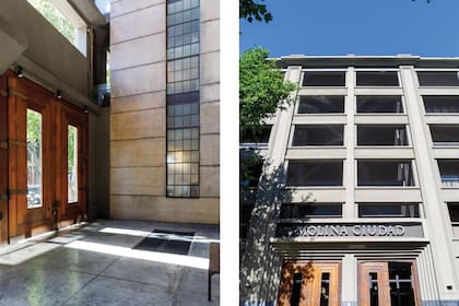 Los dueños transportaron varios detalles materiales y de color del hall a su loft.