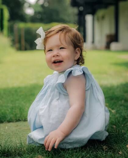 Los duques de Sussex publicaron una fotografía de su hija Lilibet