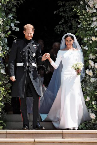 Los duques de Sussex se casaron en mayo de 2018 en la capilla de Saint George