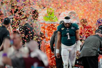 Los Eagles cayeron derrotados por los Chiefs en el Super Bowl 2023 (Ross D. Franklin/AP)
