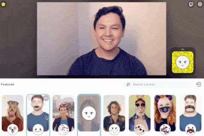 Los efectos especiales de Snapchat ya se pueden utilizar desde una PC o Mac para las videollamadas de Zoom, Skype y Meet