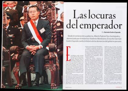 Los ejemplares que llegaban a Perú con notas sobre Fujimori eran comprados por el gobierno
