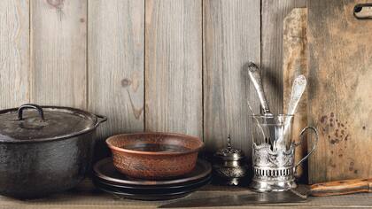 Los elementos antiguos se recuperan con gracia en el nuevo rústico