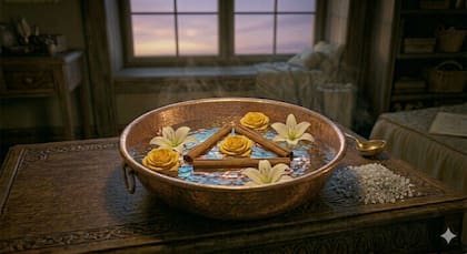 Los elementos necesarios para hacer un baño de florecimiento y purificación en el portal 3/3