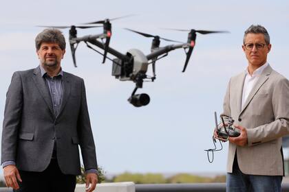 Eduardo San Agustín y Hernán Pellegrini