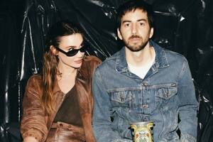 El divertido ida y vuelta de Celeste Cid y Santiago Korovsky en la avant premiere de Papá x Dos