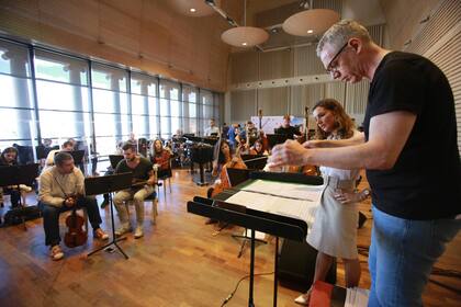 Los ensayos comandados por Gerardo Gardelín