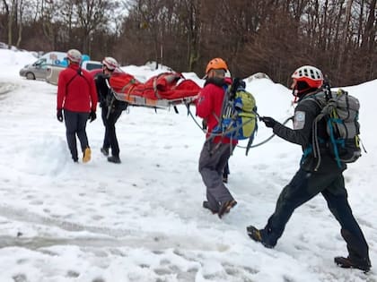 Los equipos de rescate lograron encontrar ambos cuerpos