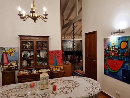 Los espacios decorados de la casa en Punto de Encuentro Pinamar