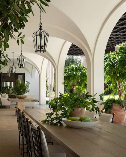 Los espacios exteriores suelen ser muy atractivos y elegantes (Instagram/@luxury)