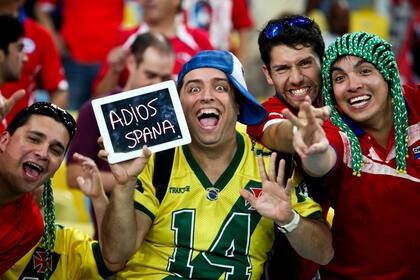 Los españoles se quedaron fuera del mundial Brasil 2014 en la primera rueda.