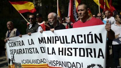 Los españolistas consideran que el supuesto pasado independiente de Cataluña es una manipulación