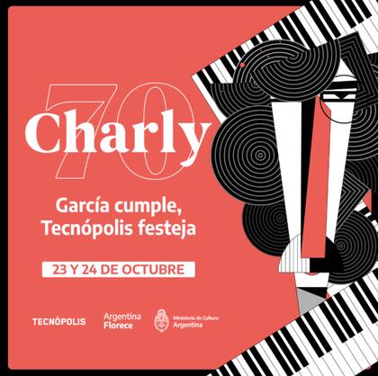 Los espectáculos en homenaje a Charly que se darán en Tecnópolis tendrán entrada gratuita.