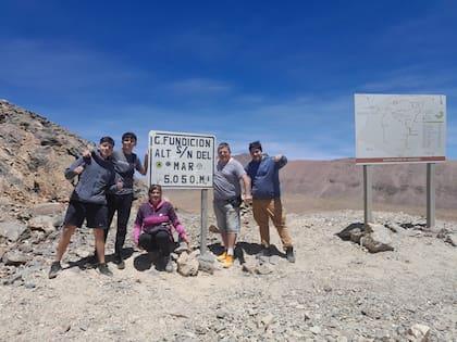 Los estudiantes de la Escuela N°3 en Salta