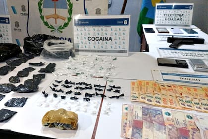 Los estupefacientes secuestrados durante los operativos