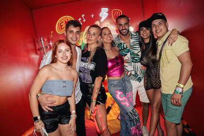 Los ex Gran Hermano, en otra "casa", la de Lollapalooza