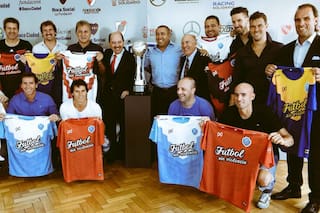 Ex jugadores jugarán un cuadrangular en la previa del Superclásico