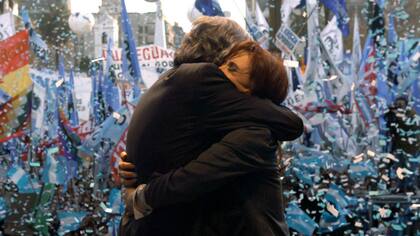 Los ex presidentes Néstor y Cristina Kirchner